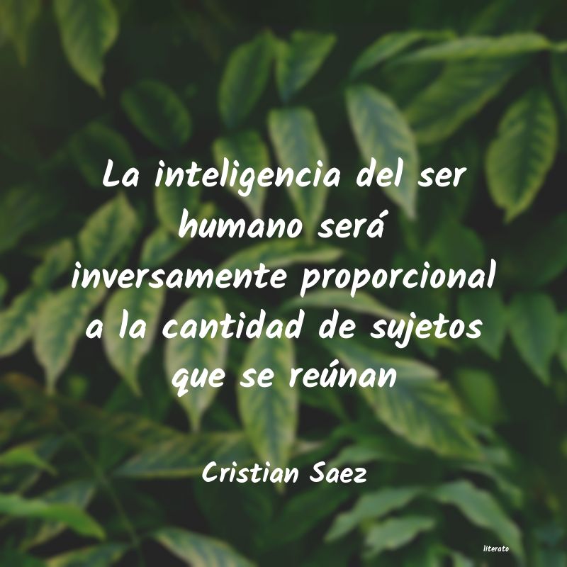 frases de Cristian Saez