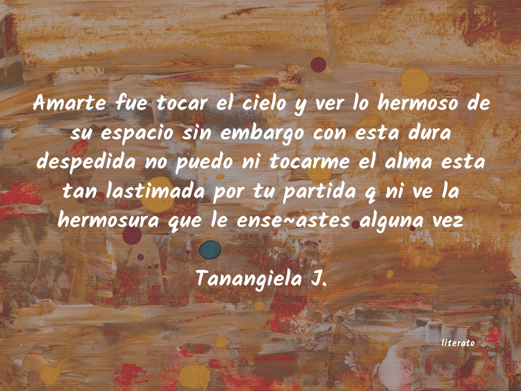 Frases de Tanangiela J.