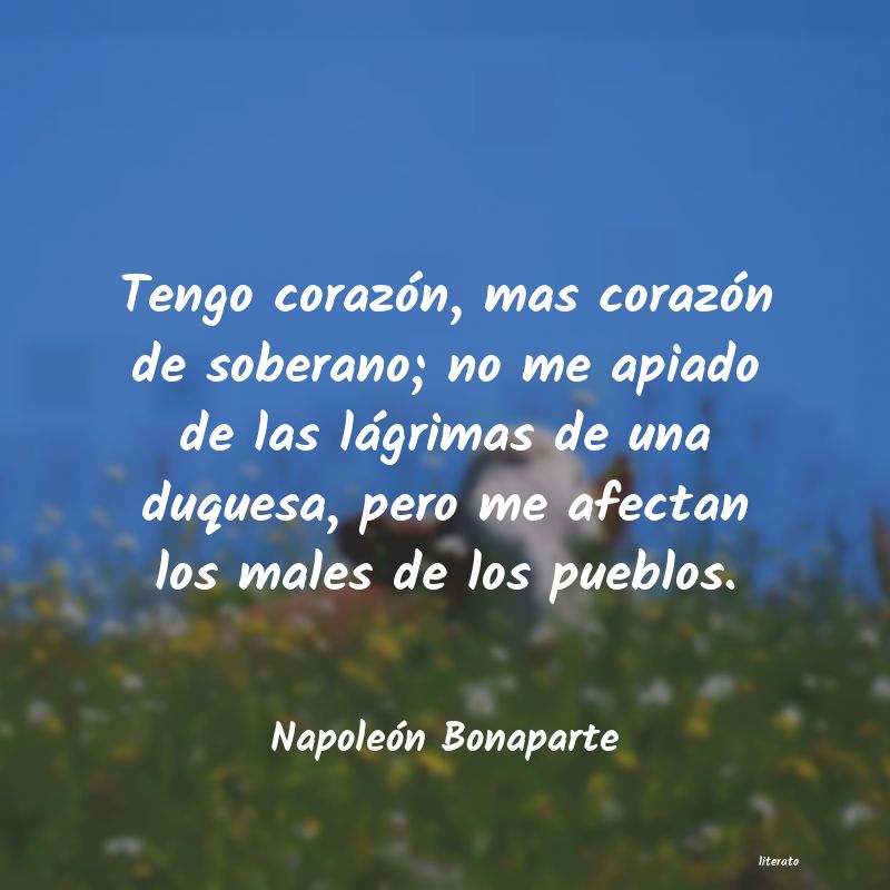 frases de Napoleón Bonaparte