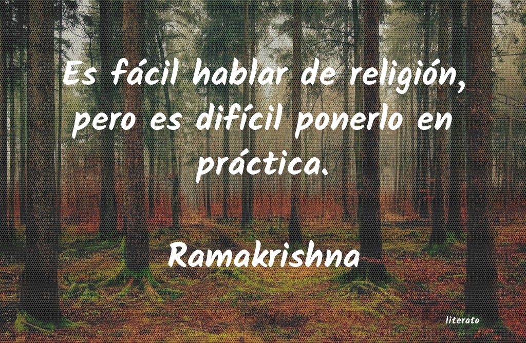 Frases de Ramakrishna