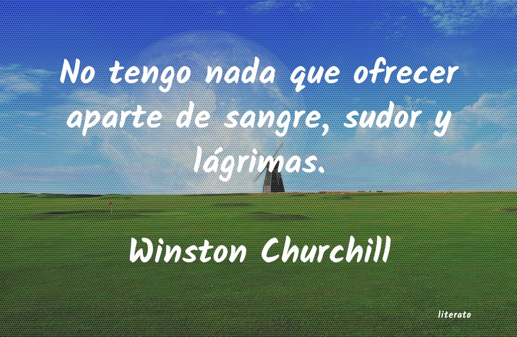 frases de Winston Churchill