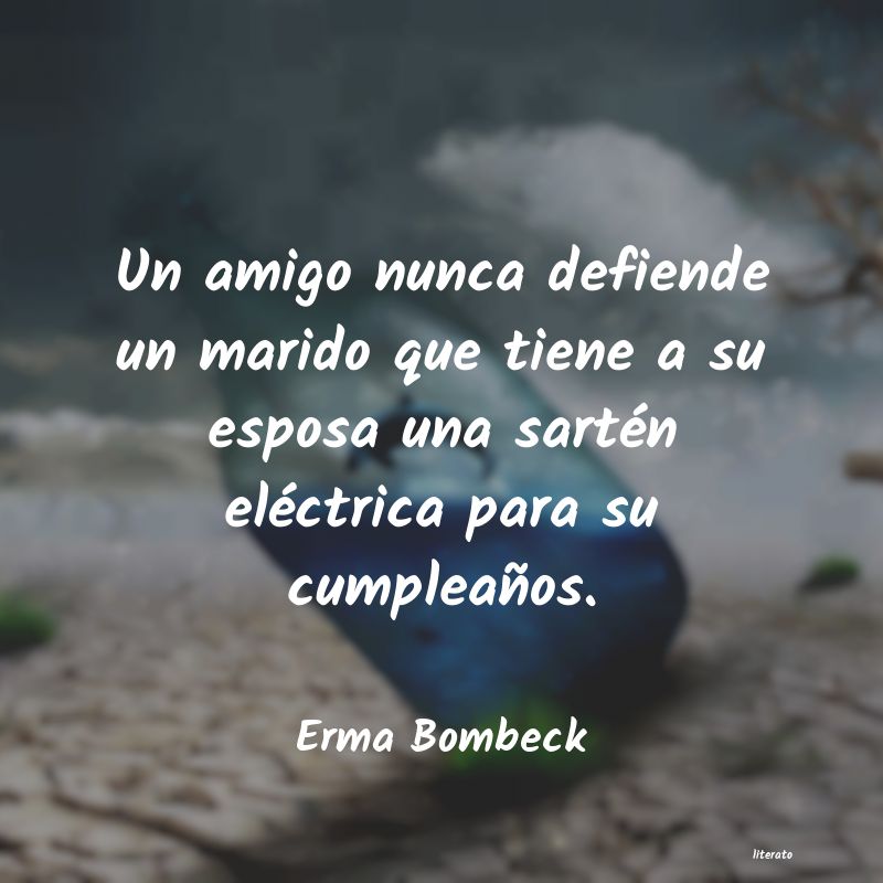 frases de Erma Bombeck