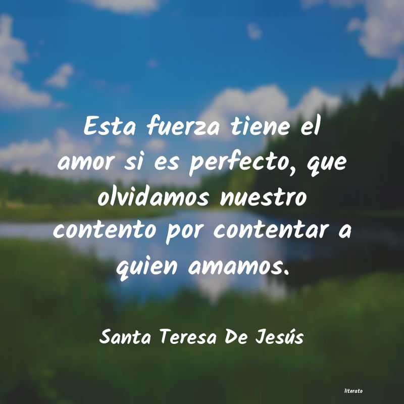 Frases de Santa Teresa De Jesús