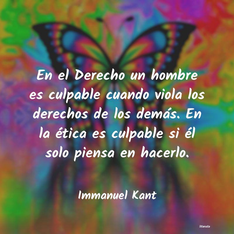 Frases de Immanuel Kant