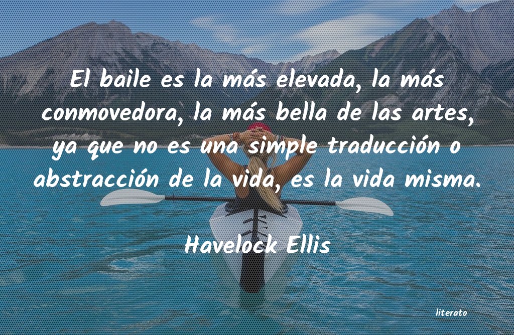 frases de Havelock Ellis