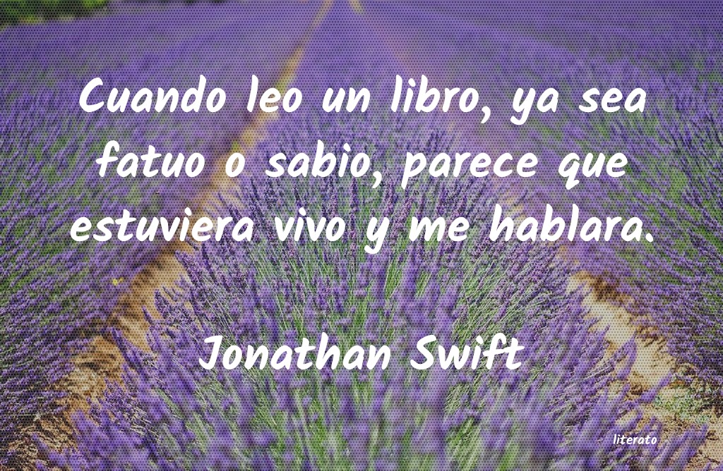 Frases de Jonathan Swift