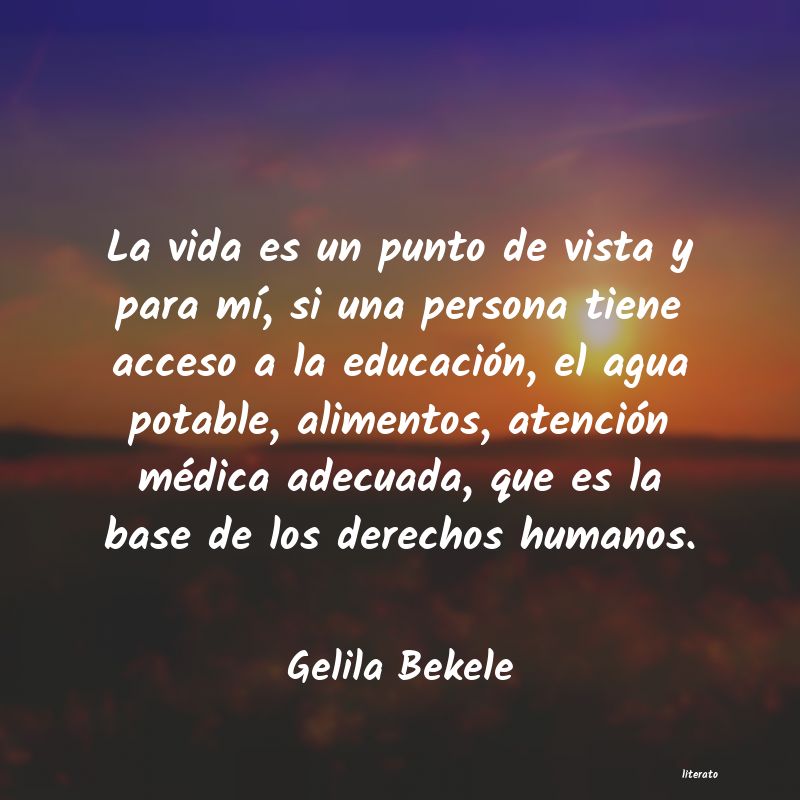 frases de Gelila Bekele