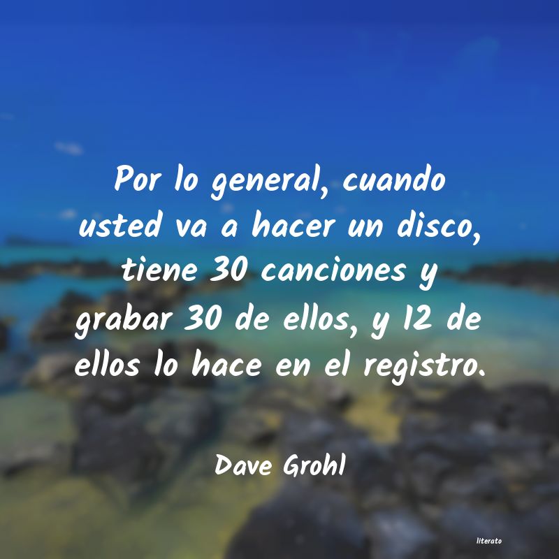frases de Dave Grohl