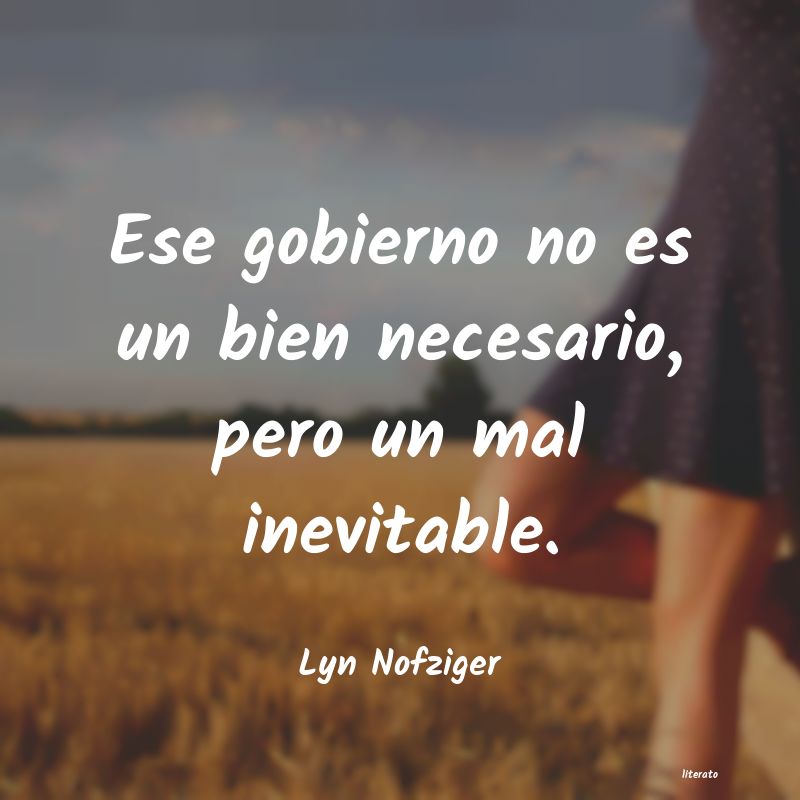 Frases de Lyn Nofziger