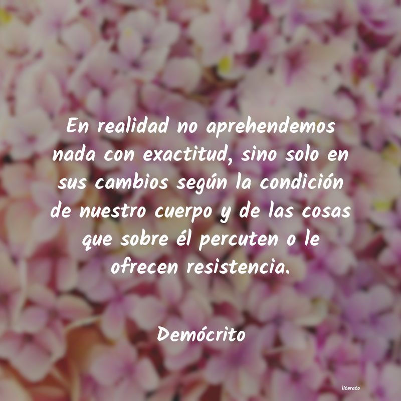 frases de Demócrito