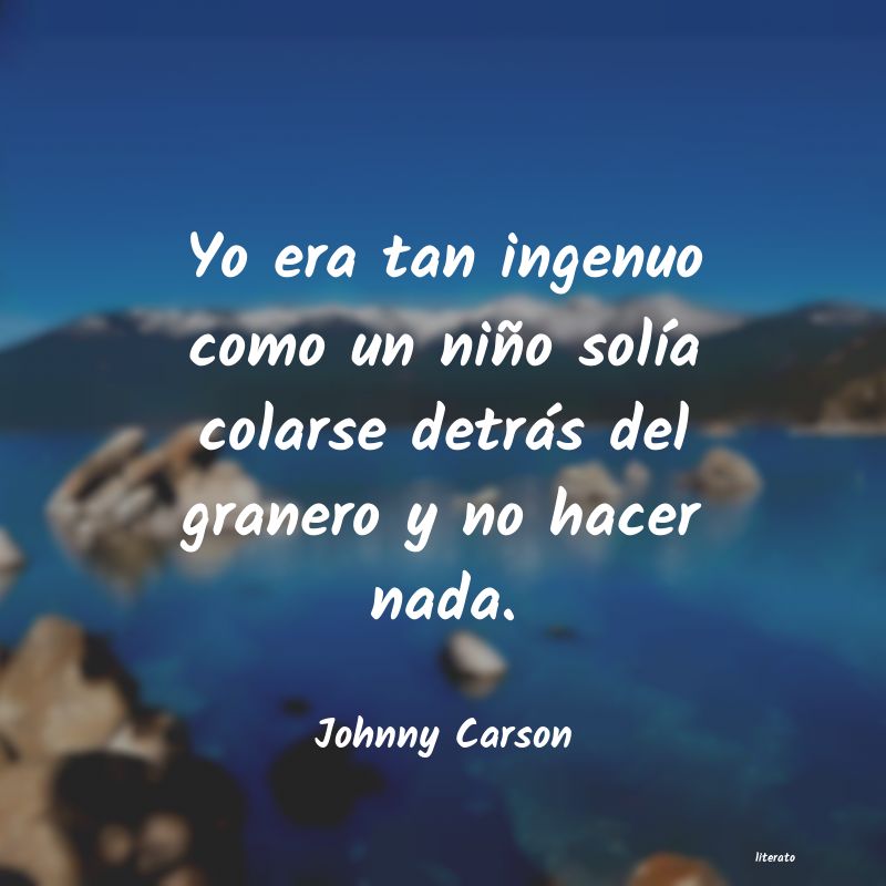 Frases de Johnny Carson