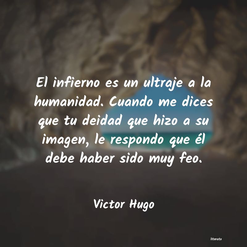 frases de Victor Hugo