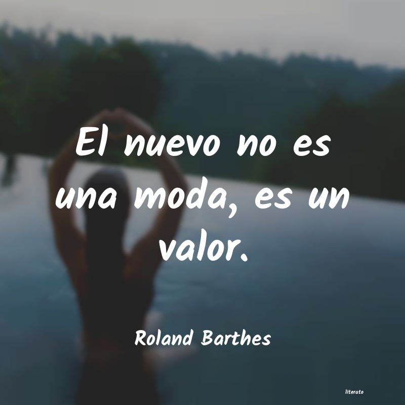 Frases de Roland Barthes