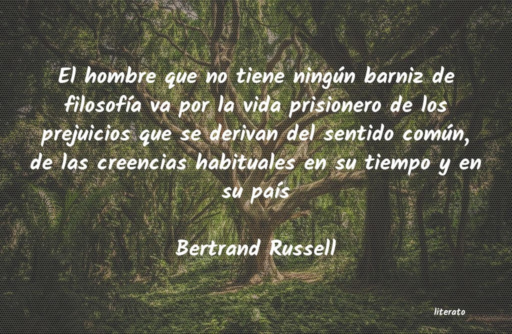 Frases de Bertrand Russell