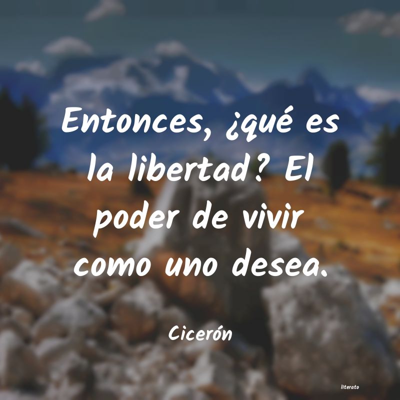 Frases de Cicerón