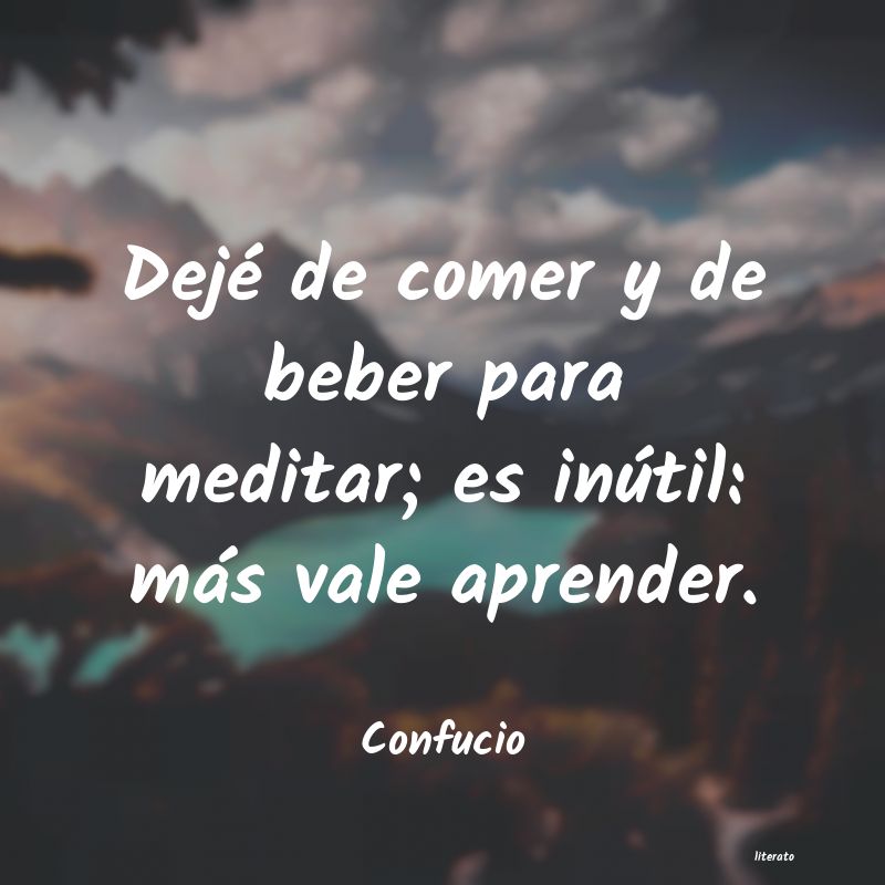 frases de Confucio