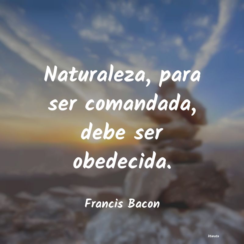 Frases de Francis Bacon