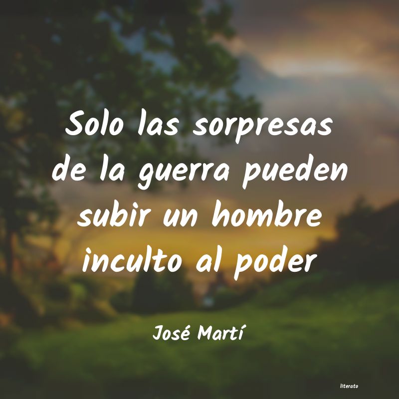 Frases de José Martí