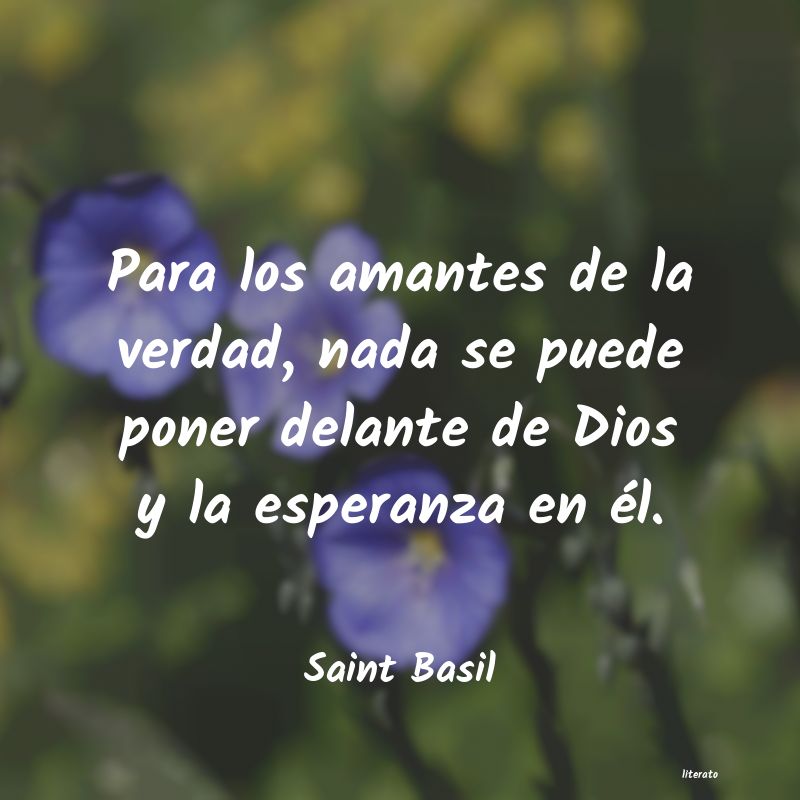 Frases de Saint Basil