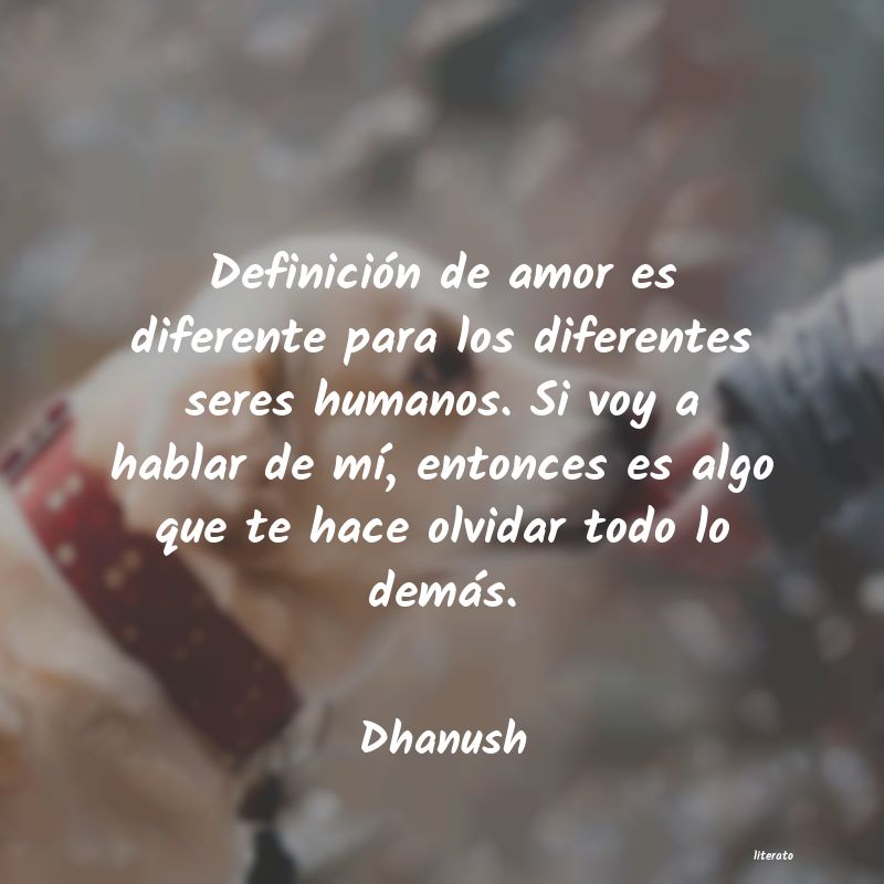 frases de Dhanush