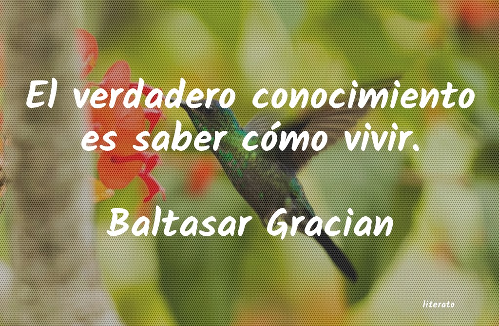 frases de Baltasar Gracian