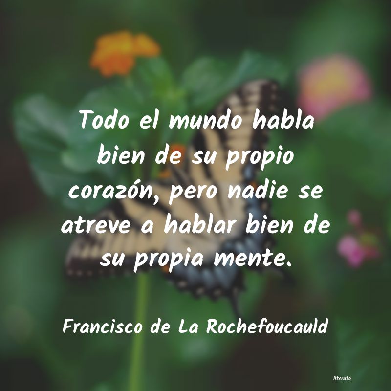 Frases de Francisco de La Rochefoucauld