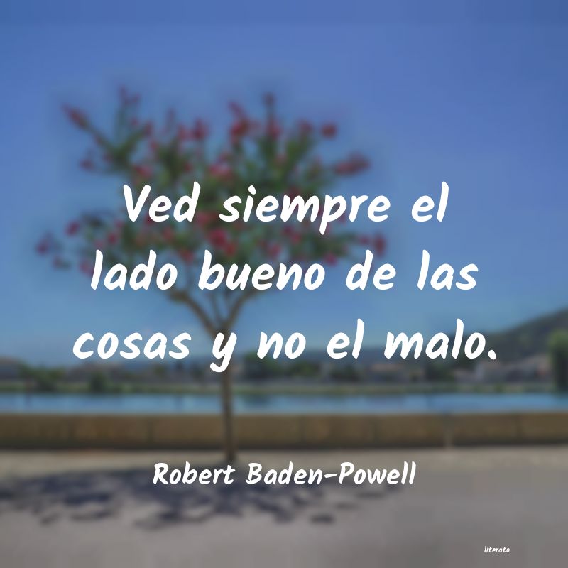 frases de Robert Baden-Powell
