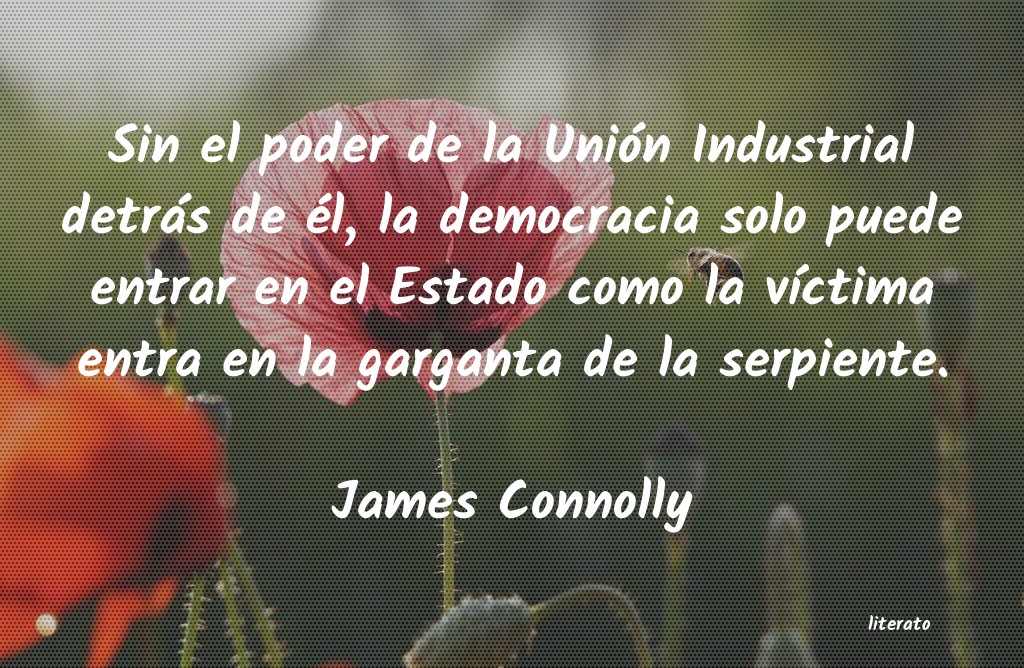 frases de James Connolly