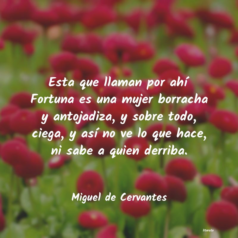 frases de Miguel de Cervantes