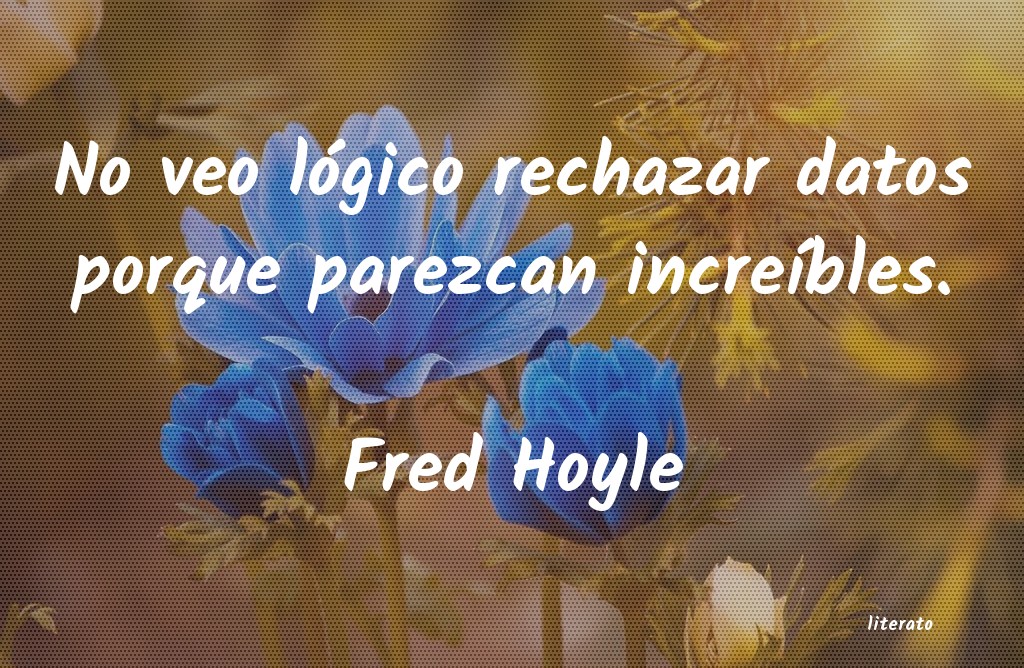 frases de Fred Hoyle