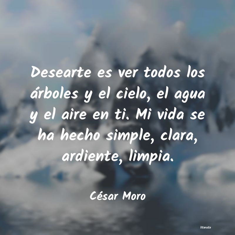 Frases de César Moro