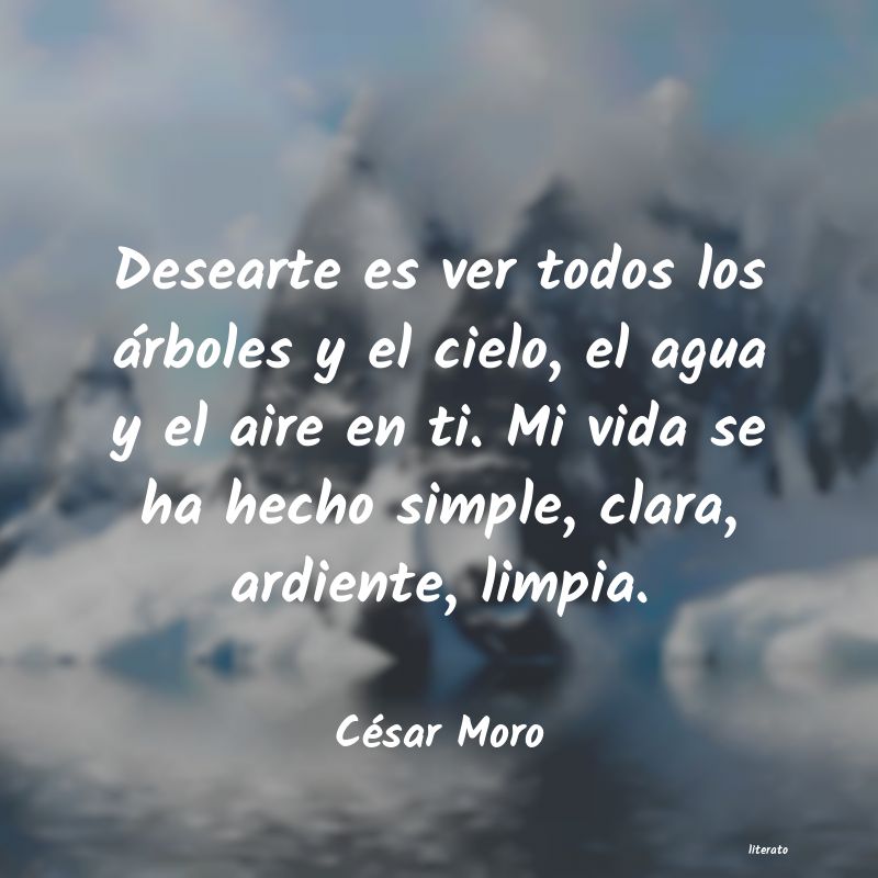 frases de César Moro