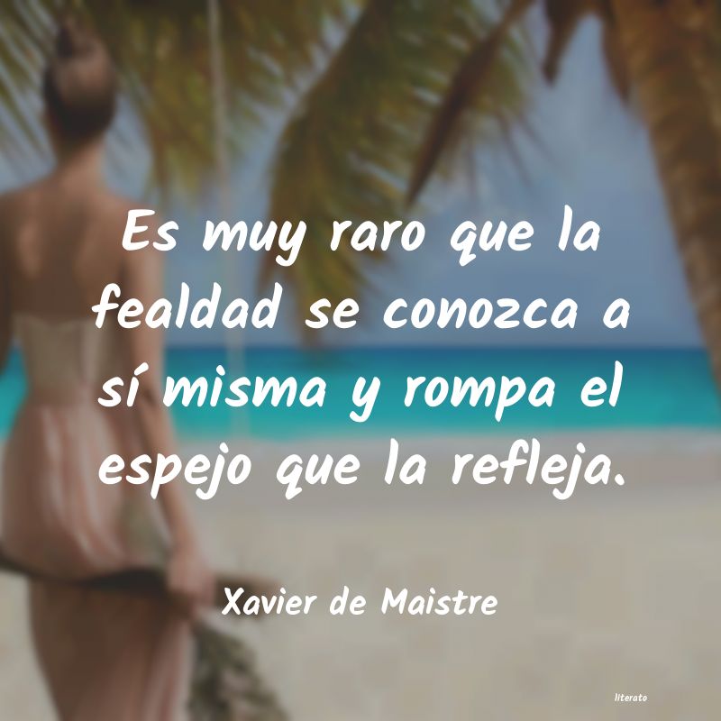 Frases de Xavier de Maistre