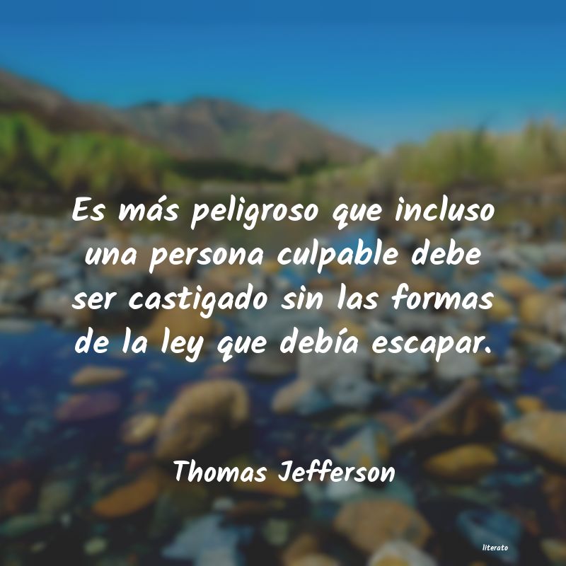 Frases de Thomas Jefferson