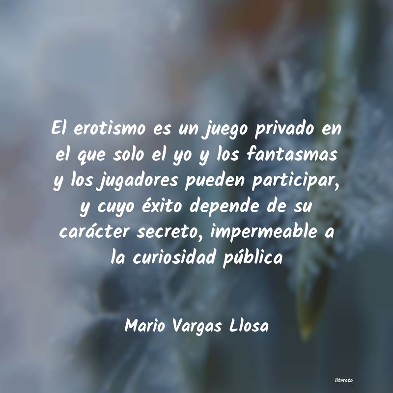 Frases de Mario Vargas Llosa