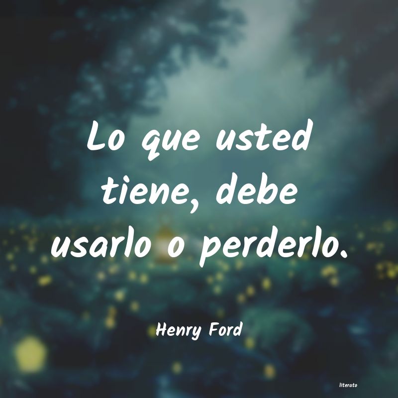 frases de Henry Ford