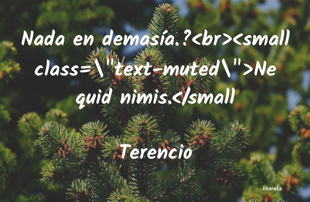 frases de Terencio