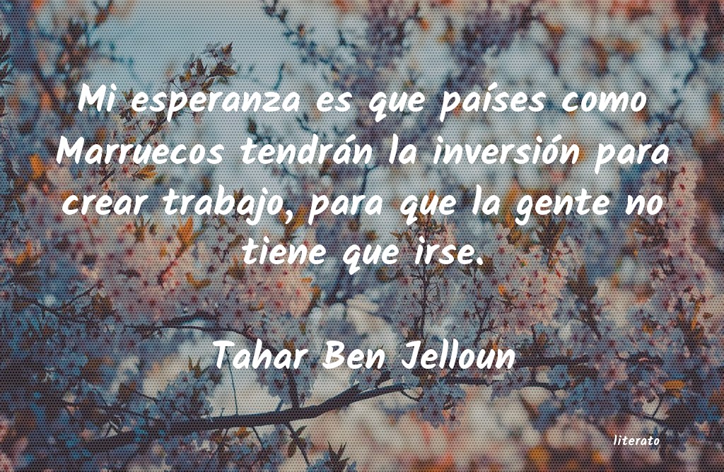 frases de Tahar Ben Jelloun