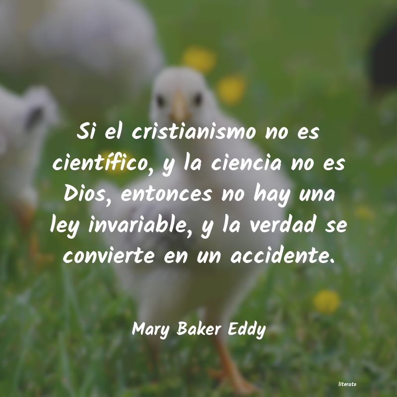 Frases de Mary Baker Eddy