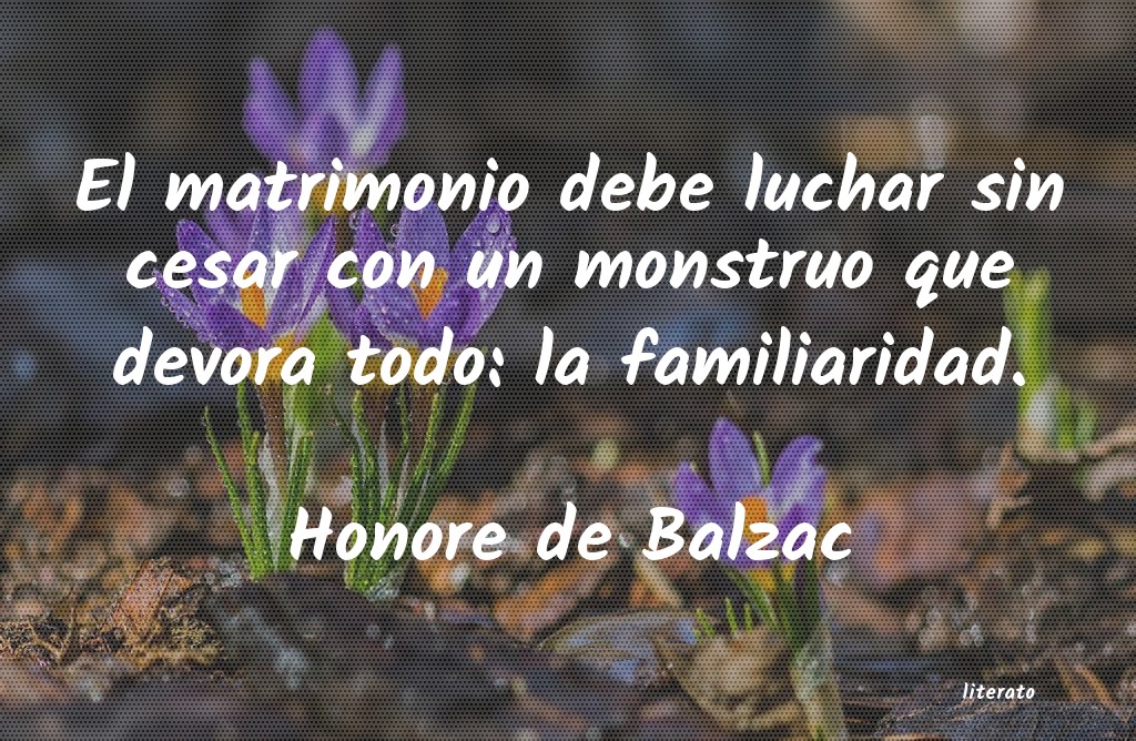 frases de Honore de Balzac