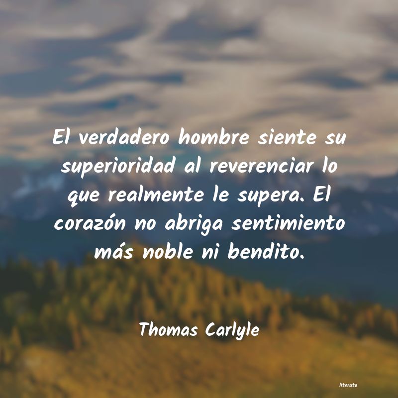 Frases de Thomas Carlyle