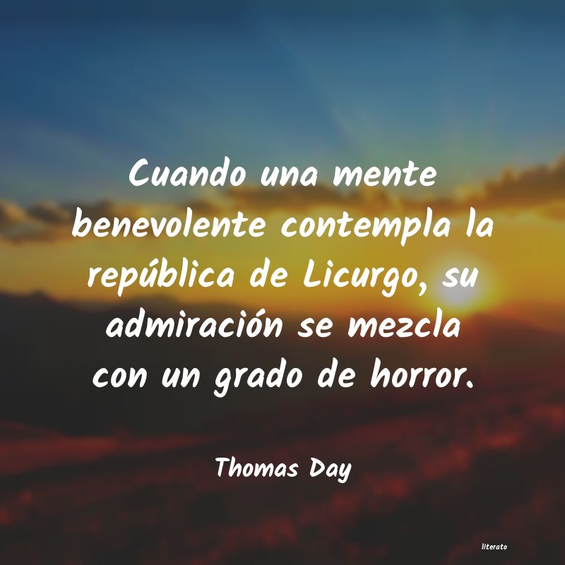 frases de Thomas Day