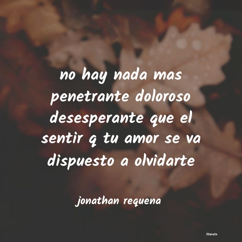 Frases de jonathan requena