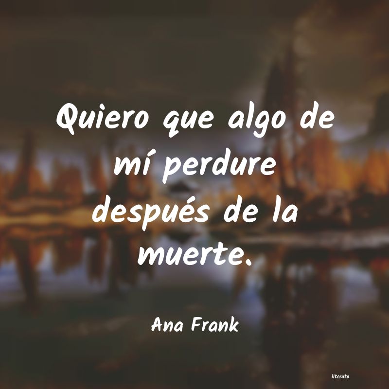 frases de Ana Frank
