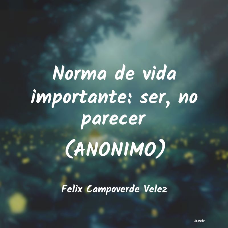 frases de Felix Campoverde Velez