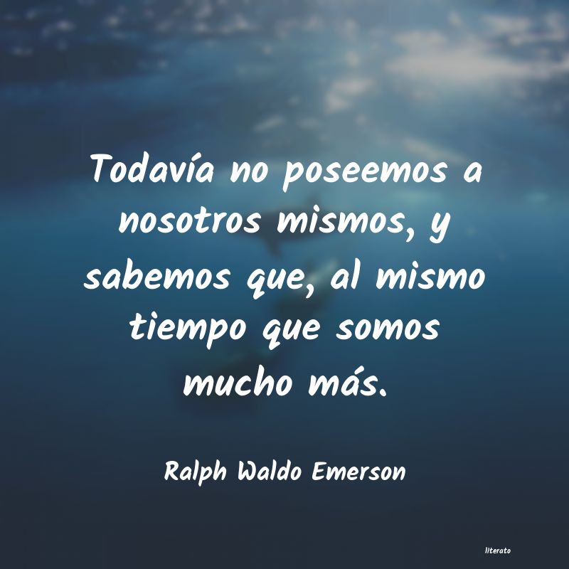 Frases de Ralph Waldo Emerson