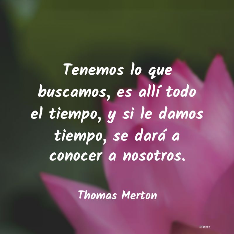 Frases de Thomas Merton