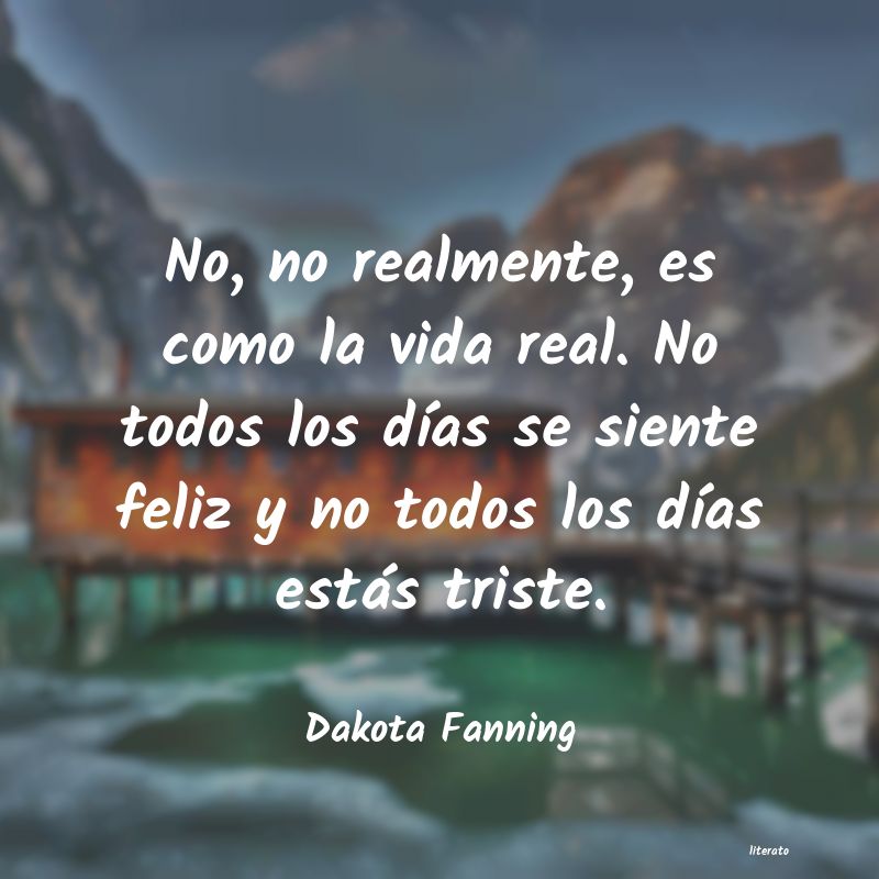 Frases de Dakota Fanning