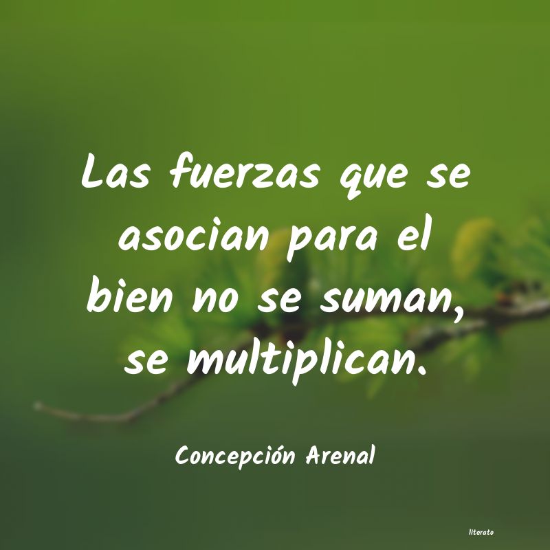 Frases de Concepción Arenal