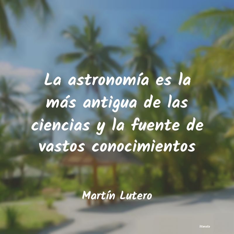 Frases de Martín Lutero